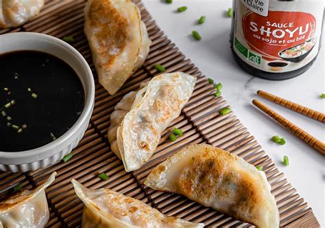 Gyozas aux légumes sauce shoyu La Vie Claire