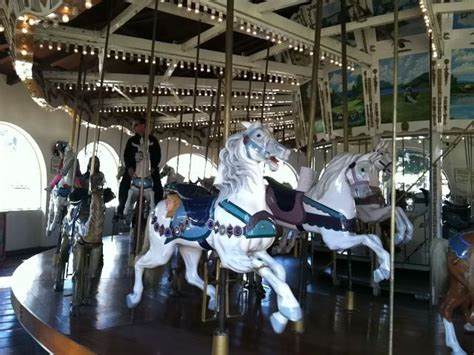 The Old Carousel At Seaport Village San Diego San Diego San Diego