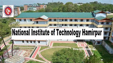 Nit Hamirpur Recruitment Application Form Faculty Posts