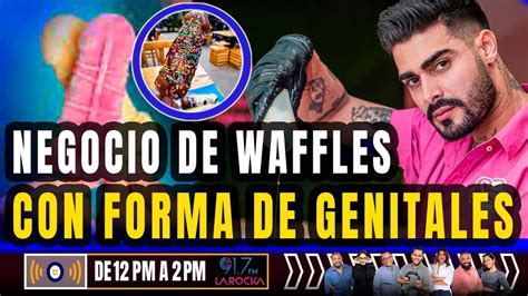 Severo Sinverguenza El Negocio De Waffles Con Forma De Genitales En