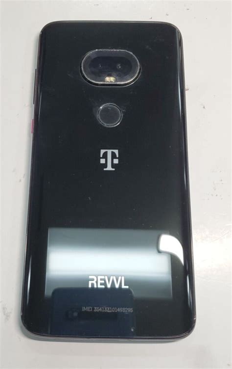 Motorola Moto Revvlry Plus 64GB XT1965 T Black T Mobile Only Read