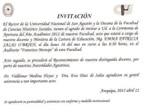 Formato de Carta de Invitación Explicación y algunos ejemplos