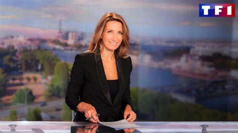 Anne Claire Coudray La Journaliste Se D Cha Ne En Plein Direct Sur Tf