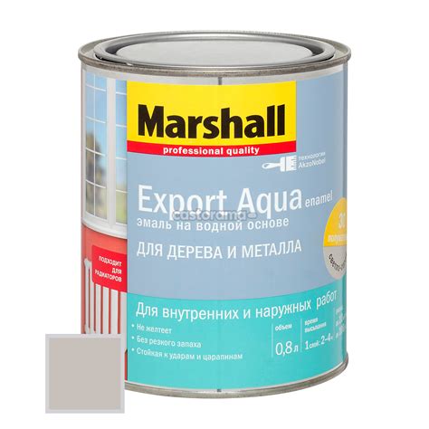 Эмаль для дерева и металла Marshall Export Aqua Enamel 5235348, светло ...