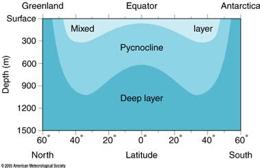 Ocean Motion : Background : Ocean's Vertical Structure