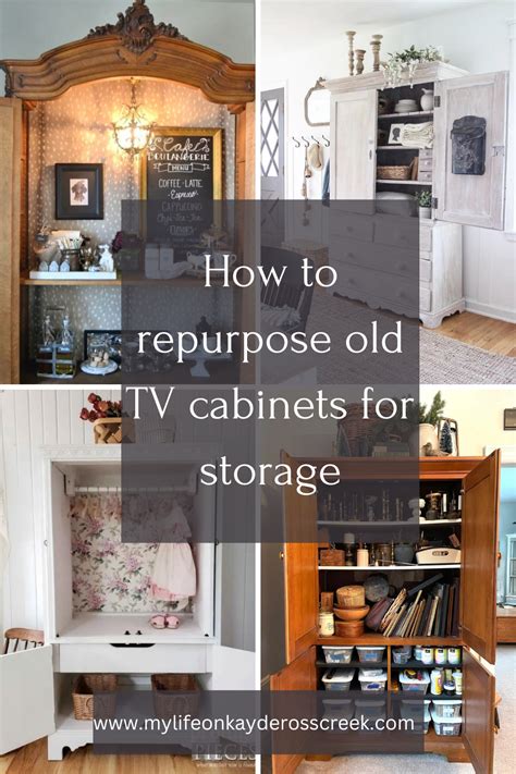 How To Create Easy Extra Storage With Repurposed Old Tv Cabinets Artofit