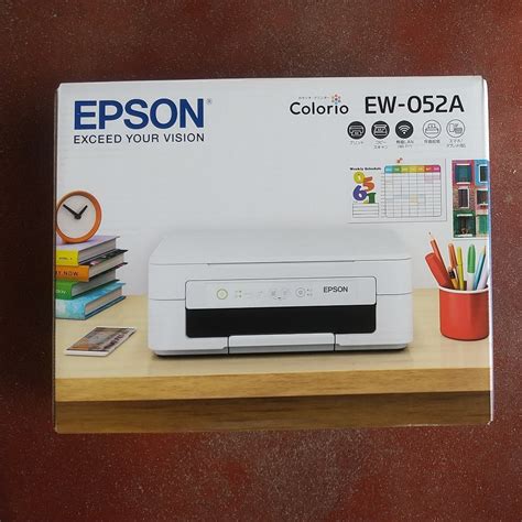 エプソン EPSON Colorio カラリオ EW 052A ホワイト インクジェット複合機 A4対応 インクジェットプリンター