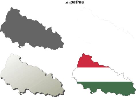 Karpatalja Map Png Transparent Images Free Download Vector Files