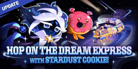 Cookie Run Kingdom Adds Stardust Cookie And Space Doughnut In New