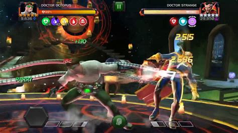 Mcoc Variant 4 Doc Oct Vs Power Gain Dr Strange Youtube