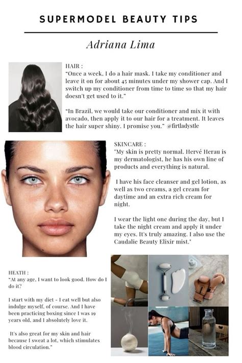 Supermodel Beauty Tips In 2024 Skin Care Routine Beauty Hacks Skin