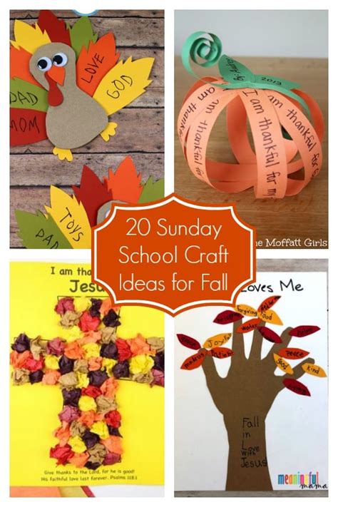 Sunday School Craft Ideas For Kids