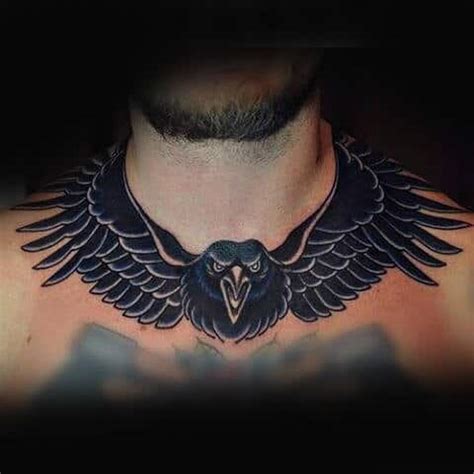 50 Collar Bone Tattoos For Men - Clavicle Design Ideas