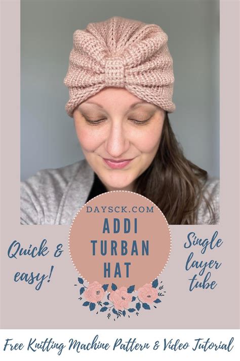 Addi Turban Hat Day S Crochet Knit