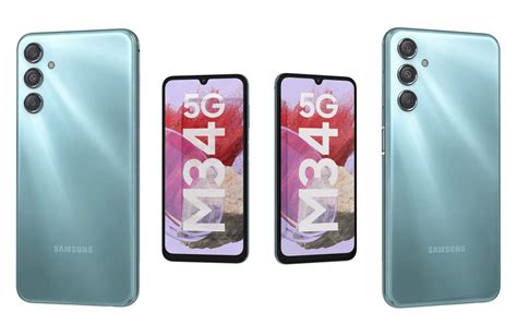 Samsung Galaxy M34 5G All Colors - 3D Model by Rever_Art