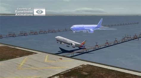 Flight 214 Animation Forensic Animator Recreates Asiana Airlines Crash Vs Normal Landing [video]