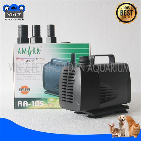 Jual Pompa Air Celup Amara AA 105 Pompa Celup Kolam Aquarium Power