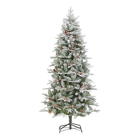 7ft Verbier Snowy Artificial Christmas Tree | Homebase