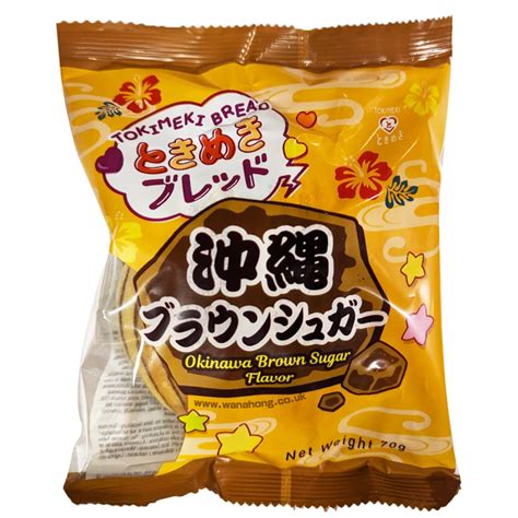 Tokimeki Bread Okinawa Brown Sugar Flavour 70G WaNaHong