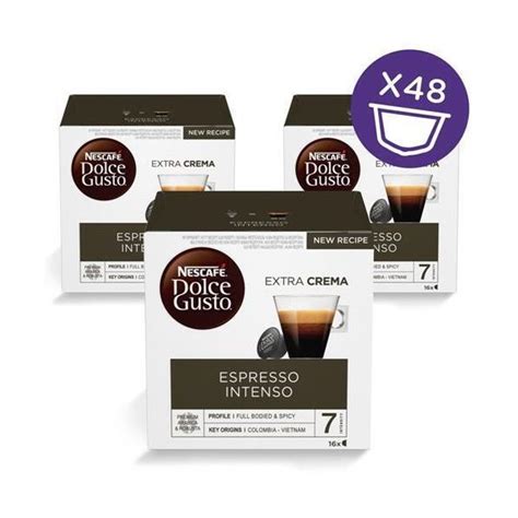 Nescaf Dolce Gusto Espresso Intenso C Psulas Kuantokusta