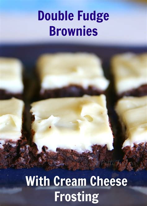 Double Fudge Brownies With Cream Cheese Frosting Artofit