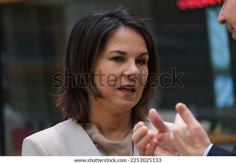 Annalena Baerbock Foreign Affairs Minister Arrives Stock Photo ...