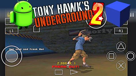 Tony Hawk S Underground Ps Emulator Android Gameplay Aether Sx