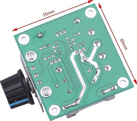 Uiotech DC Motor Speed Controller 10V 40V 10A PWM Controller DC 12V 24V