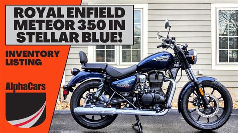 A Detailed Review Of This Royal Enfield Meteor In Stellar Blue