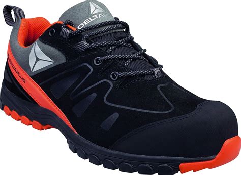 Delta Plus Brooklyn Black Orange S Hro Metal Free Composite Toe Safety