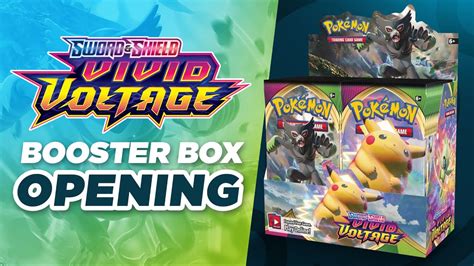 Vivid Voltage Booster Box Opening Pokemon Tcg Youtube