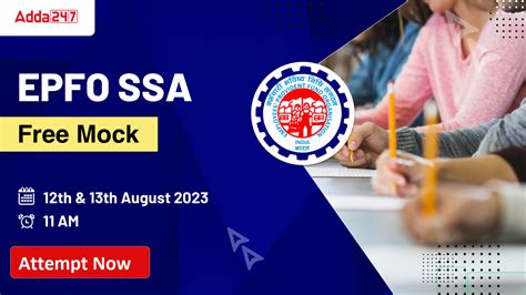 EPFO SSA Free Mock