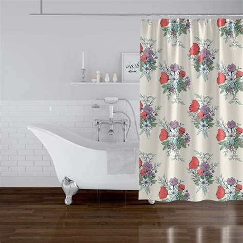 Azalea Shower Curtain By Kavka Designs Bed Bath And Beyond 30884638