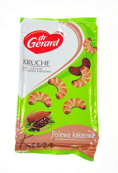 Ciastka z polewą kakaową Mini Rogaliki z dr Gerard 280g