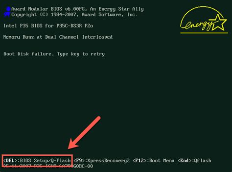 Can you just boot into BIOS? – Fabalabse