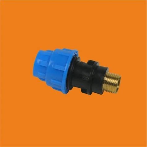 20MM MALE FEMALE MDPE Brass Compression Fittings For Plumbing Pipe