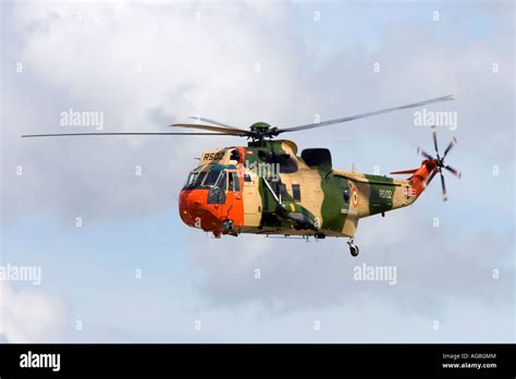 Westland Sea King Helicopter Stock Photo Alamy