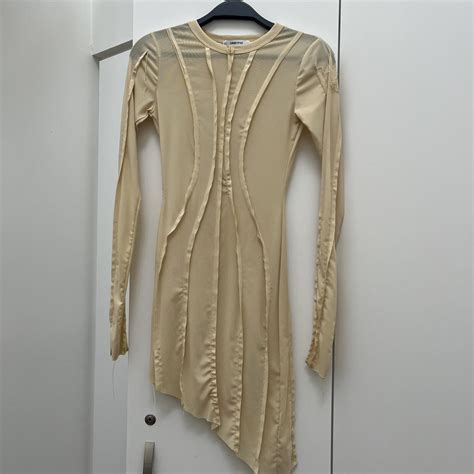 Sami Miro Vintage Nude Dress Size Small Similar To Depop