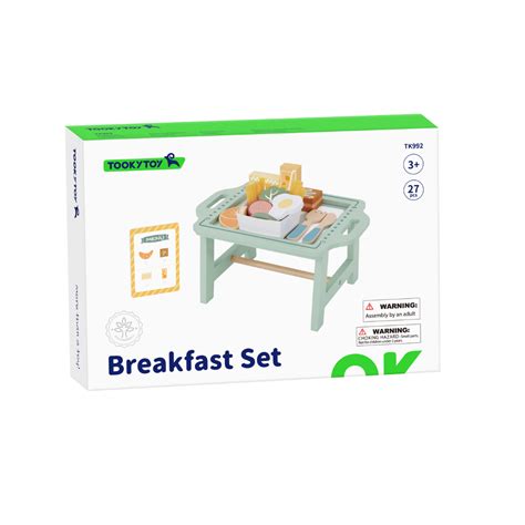 Tooky Toy Breakfast Set Building Roots Ph