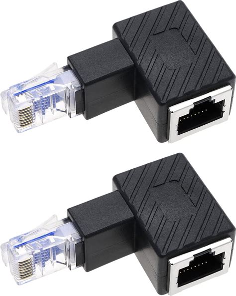 Vgol Rj Ethernet Adapter Grad Rj Stecker Auf Rj Buchse