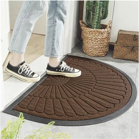 Tapis De Porte Demi Rond Tapis De Protection Avec Chemin D Acc S