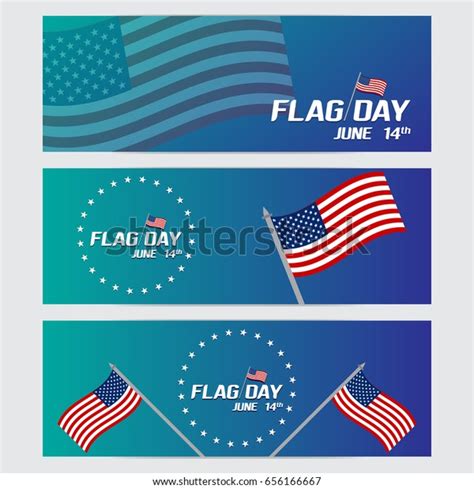 Flag Day United States America Vector Stock Vector Royalty Free 656166667 Shutterstock