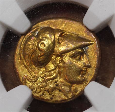 330 B.C. Alexander the Great Ancient Greek Gold Stater Coin, NGC Choic ...