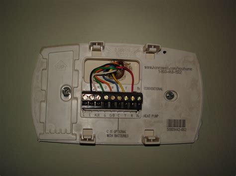 To Do List Replace Thermostat With A Programable One Thermostat Wiring Programmable