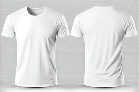 Plain White T Shirt Template