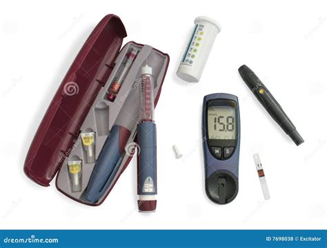 Insulin Kit Royalty Free Stock Photos Image 7698038