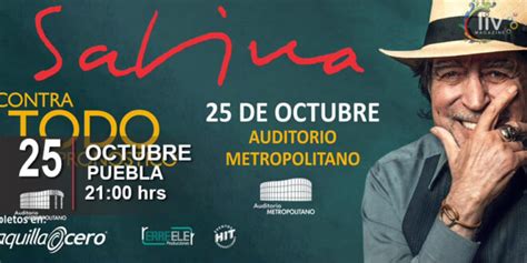 JOAQUIN SABINA EN PUEBLA 24 De Octubre Auditorio Metropolitano Liv