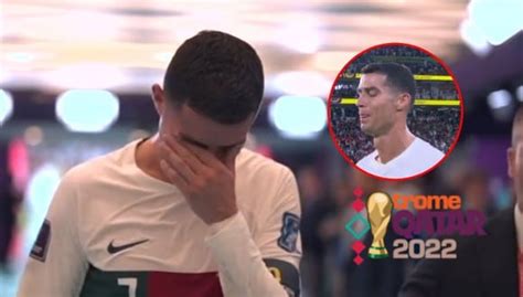 Cristiano Ronaldo Llorando Tras Eliminaci N De Portugal En Mundial