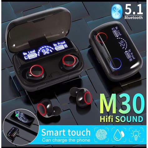 Jual Earphone Handsfree Headset Bluetooth Tws M M M M