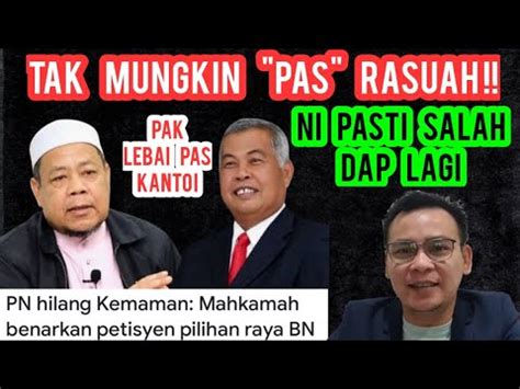 Panas Tak Mungkin Pas Rasuah Pn Hilang Kemaman Pas Rasuah